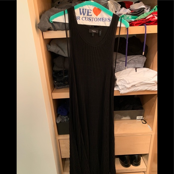Theory Dresses & Skirts - Theory black pleated dress